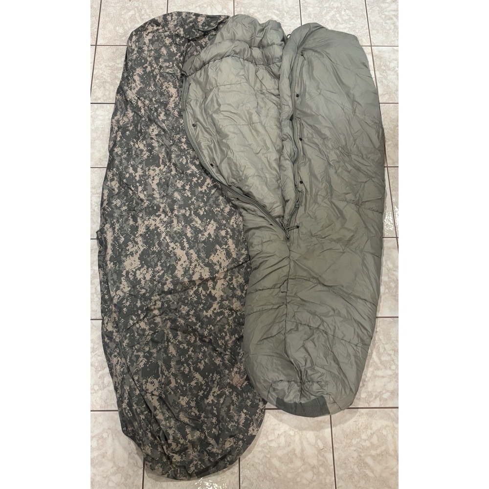 Tennier Industries USGI Military Modular Sleeping Bag Bivy Intermediate ACU OD
